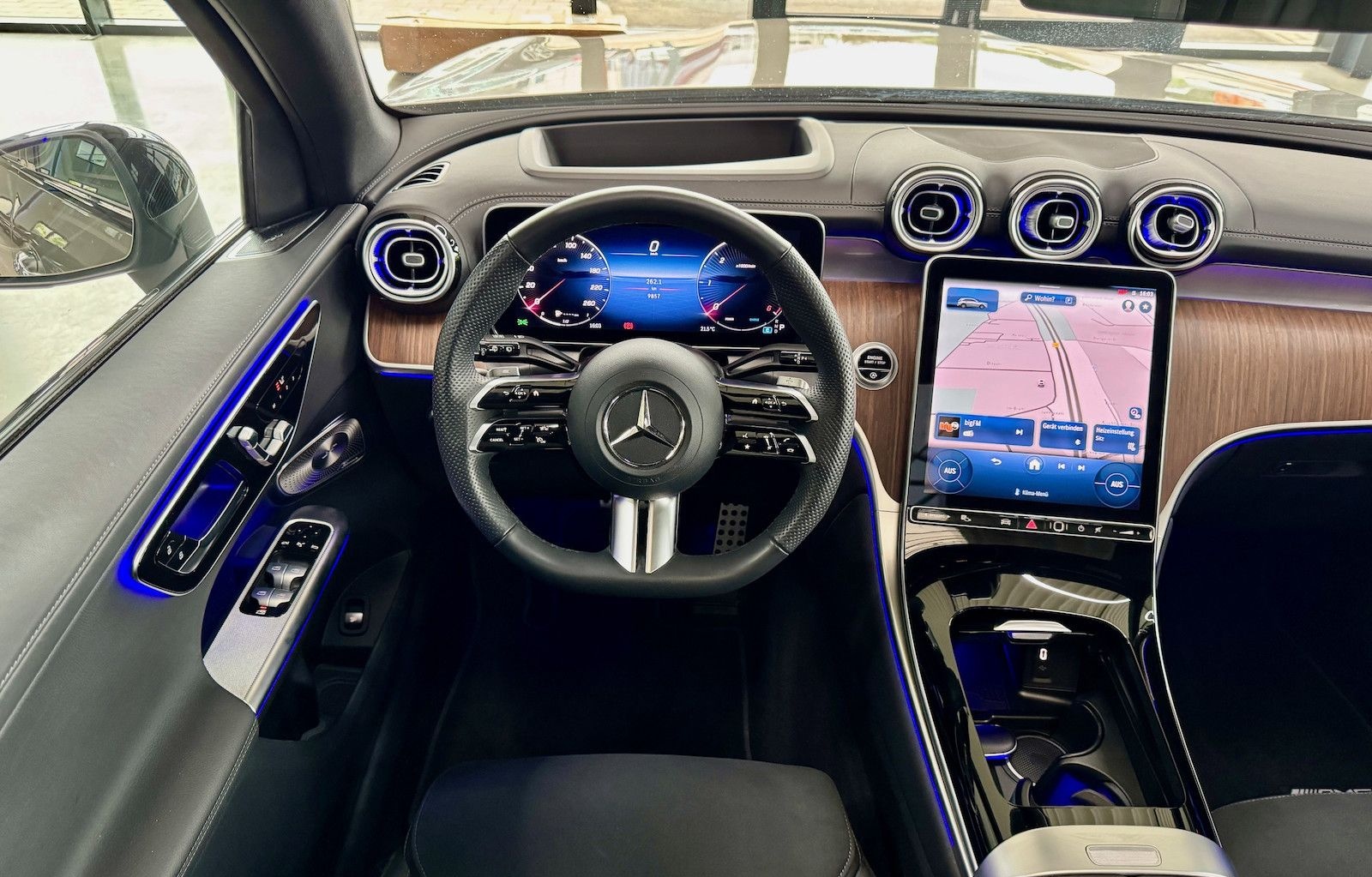 Mercedes-Benz GLC 300 d 4M AMG Night Pano Head-up 360°-K Distr foto 12