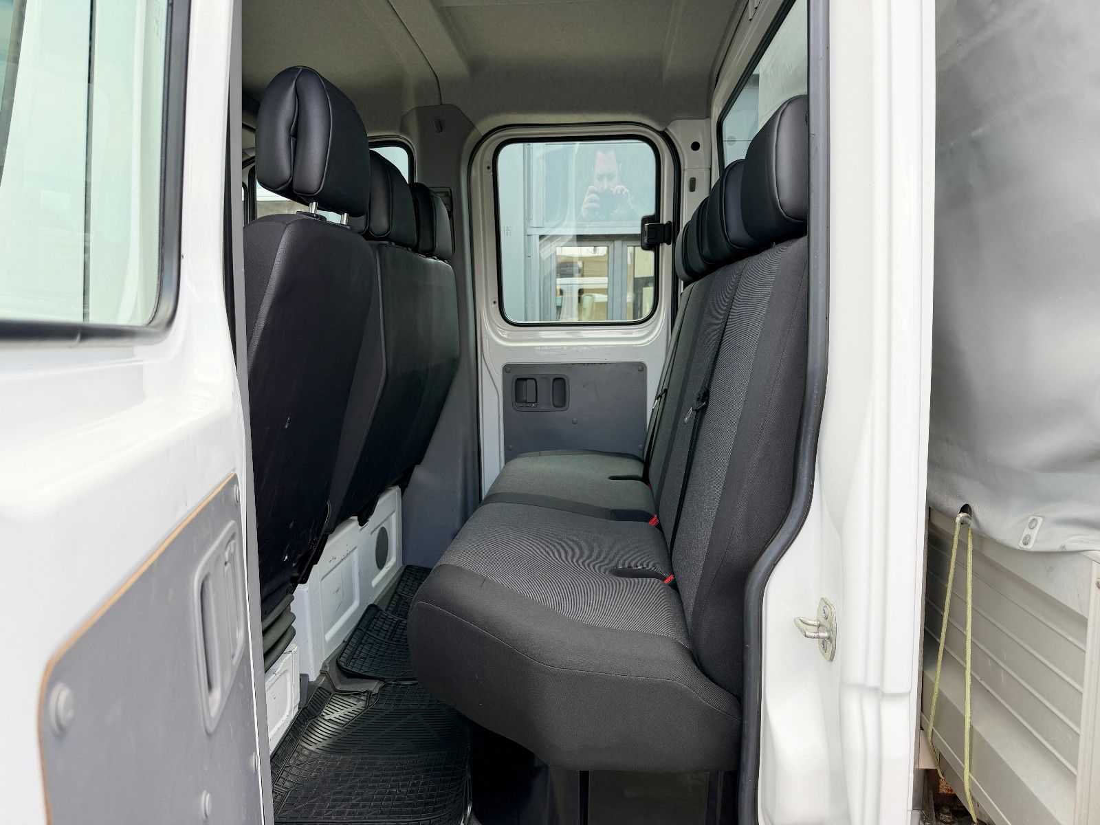 Volkswagen Crafter Pritsche Plane 35 mittel DoKa *AHK 3,5 T foto 15