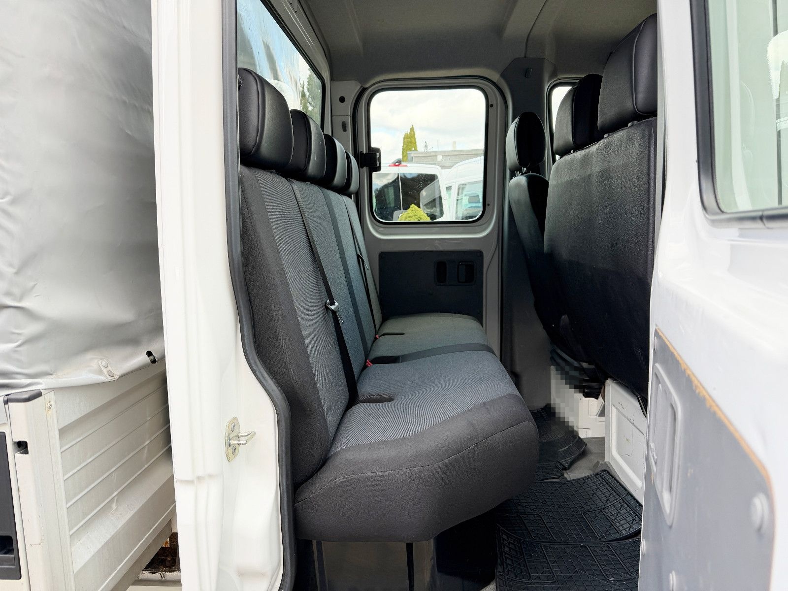 Volkswagen Crafter Pritsche Plane 35 mittel DoKa *AHK 3,5 T foto 18