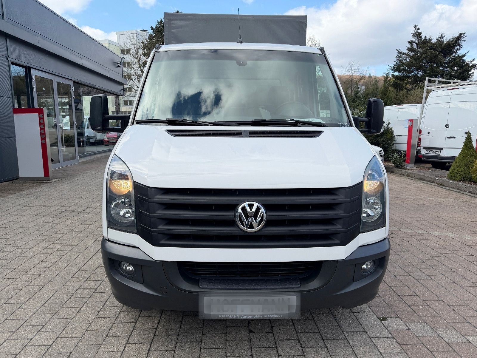 Volkswagen Crafter Pritsche Plane 35 mittel DoKa *AHK 3,5 T foto 3