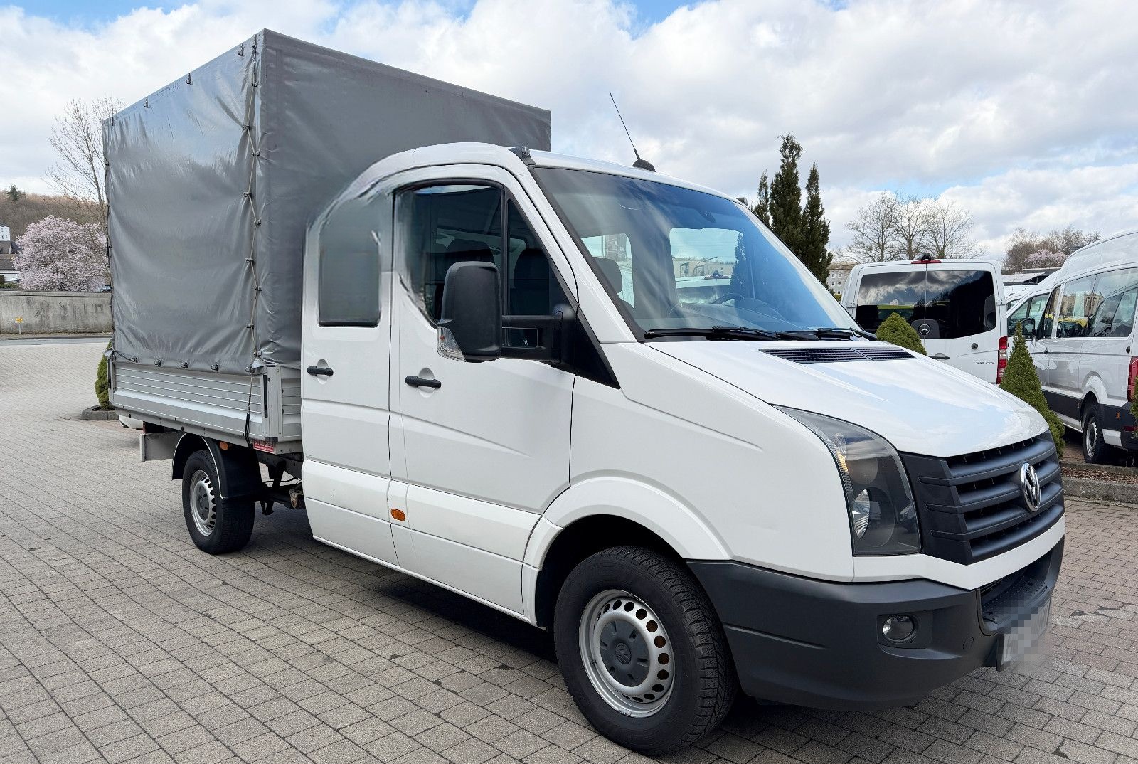 Volkswagen Crafter Pritsche Plane 35 mittel DoKa *AHK 3,5 T foto 4