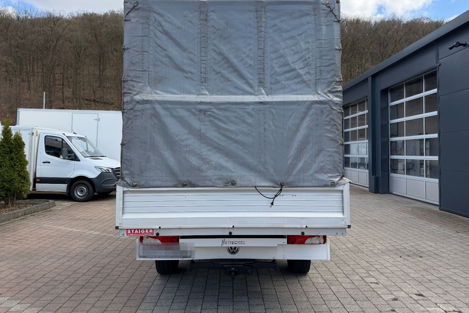 Volkswagen Crafter Pritsche Plane 35 mittel DoKa *AHK 3,5 T foto 8