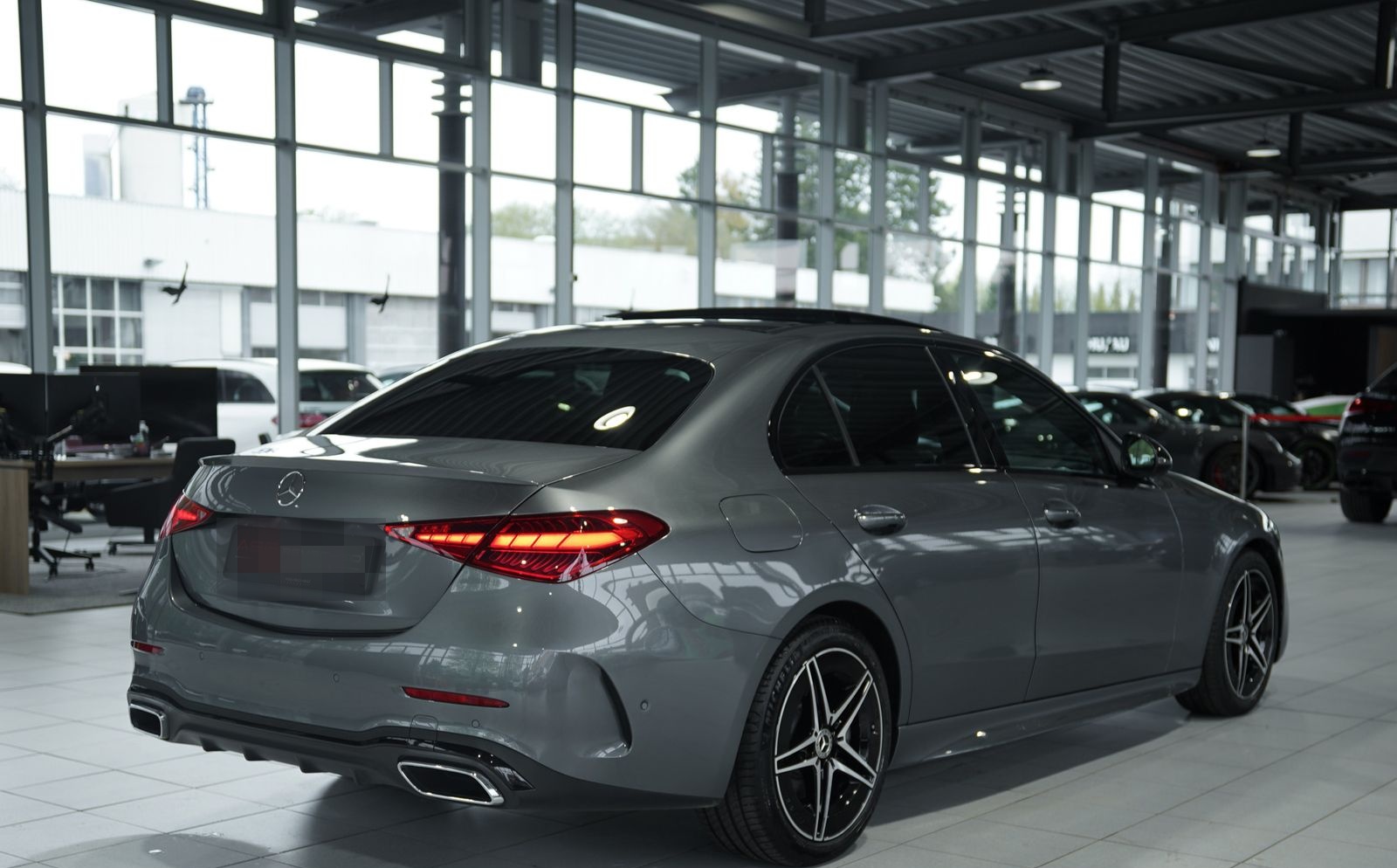 Mercedes-Benz C 200 Limousine AMG Line *1.HD *Pano *Night *ACC foto 8