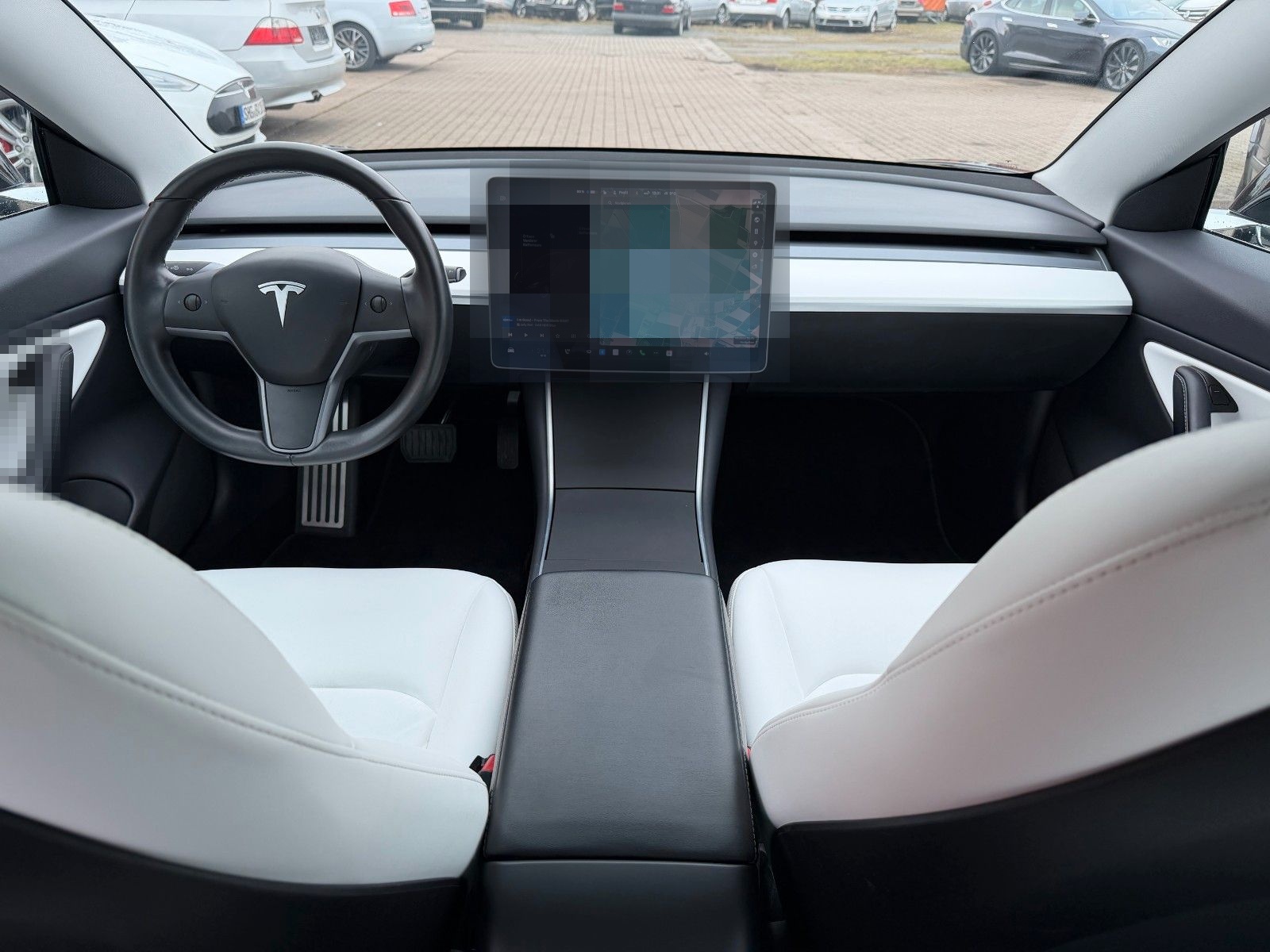 Tesla Model 3 Standard Plus 1.Hand AHK Leder Weiß foto 11