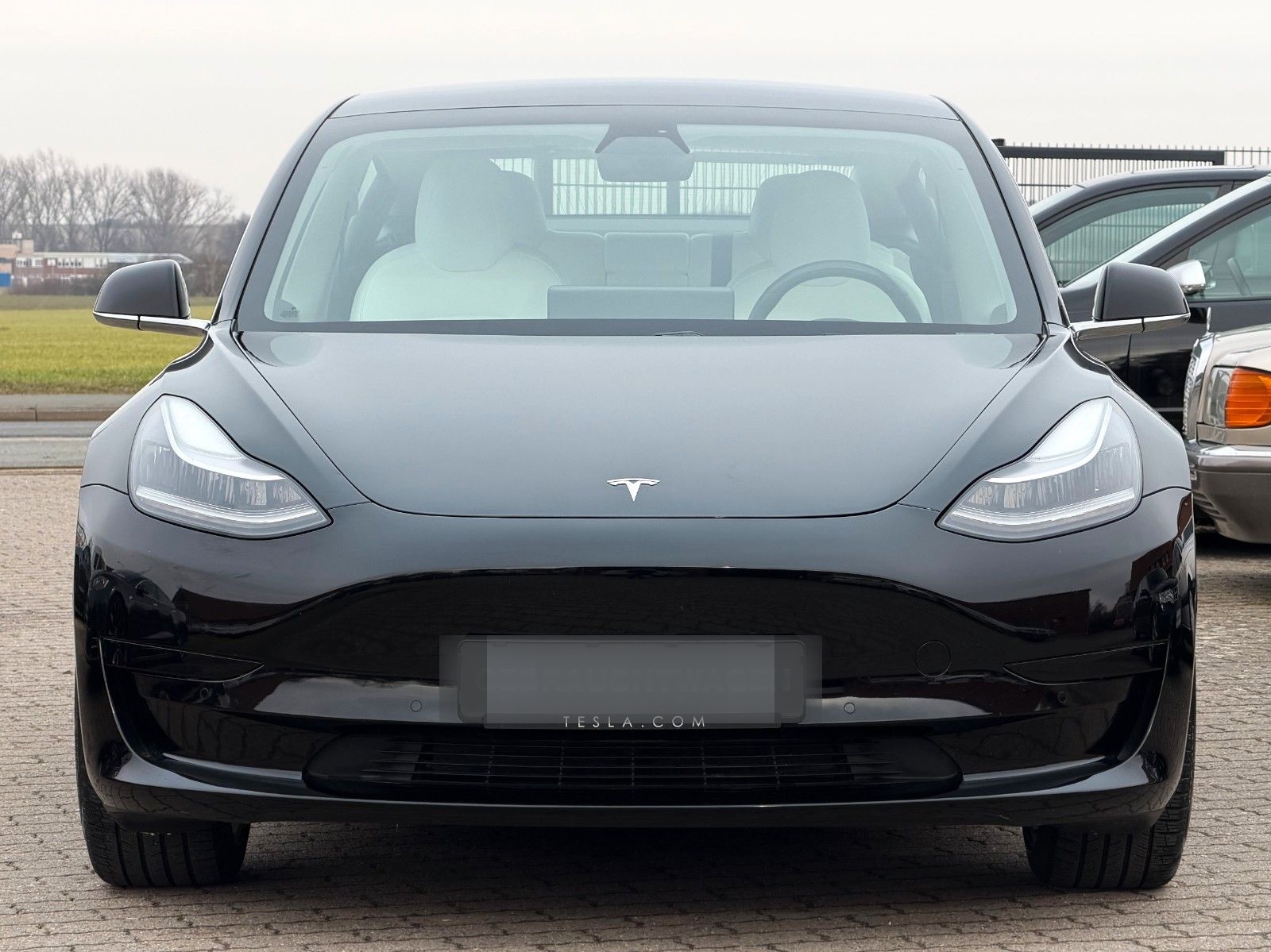 Tesla Model 3 Standard Plus 1.Hand AHK Leder Weiß foto 3