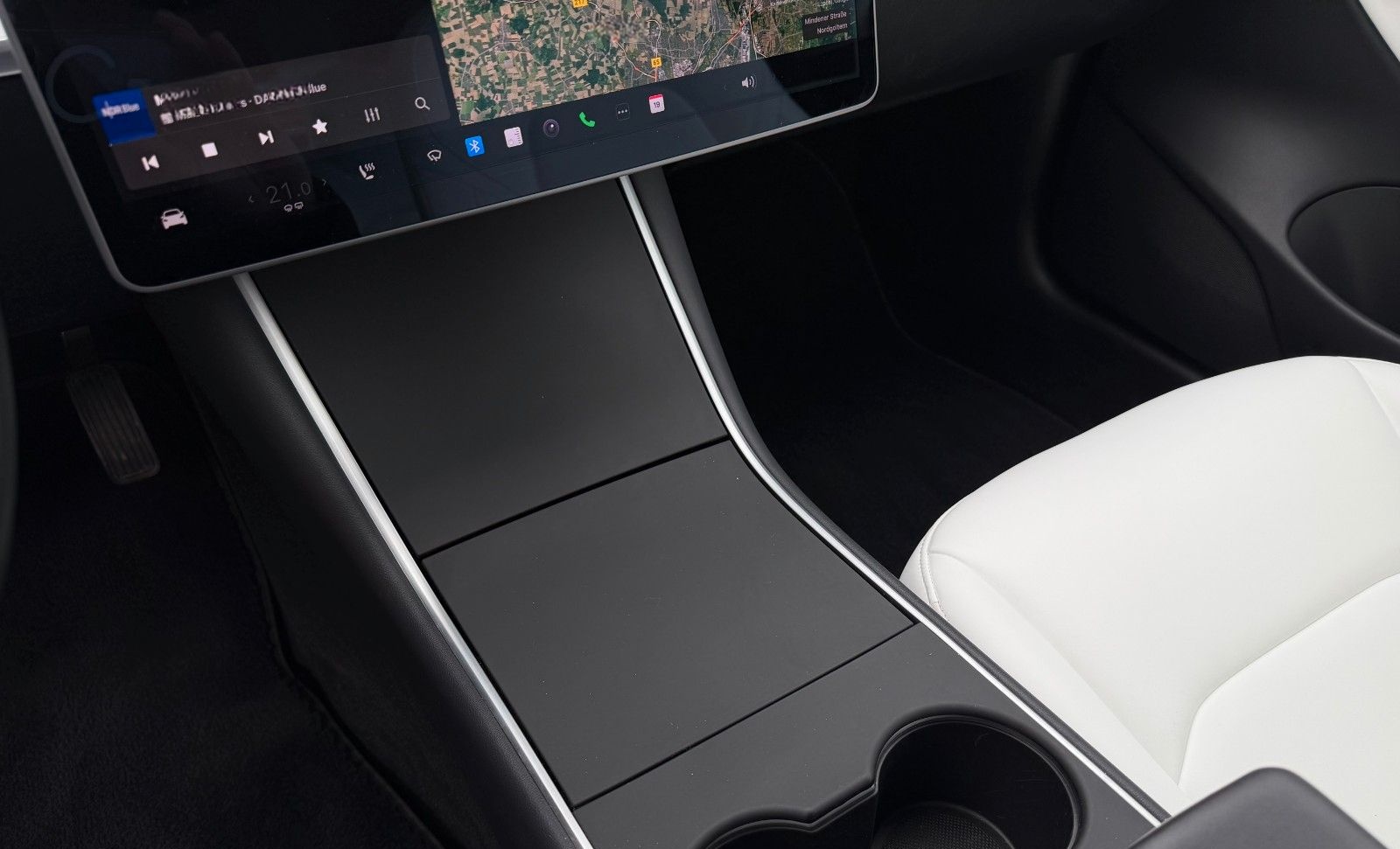 Tesla Model 3 Standard Plus 1.Hand AHK Leder Weiß foto 23