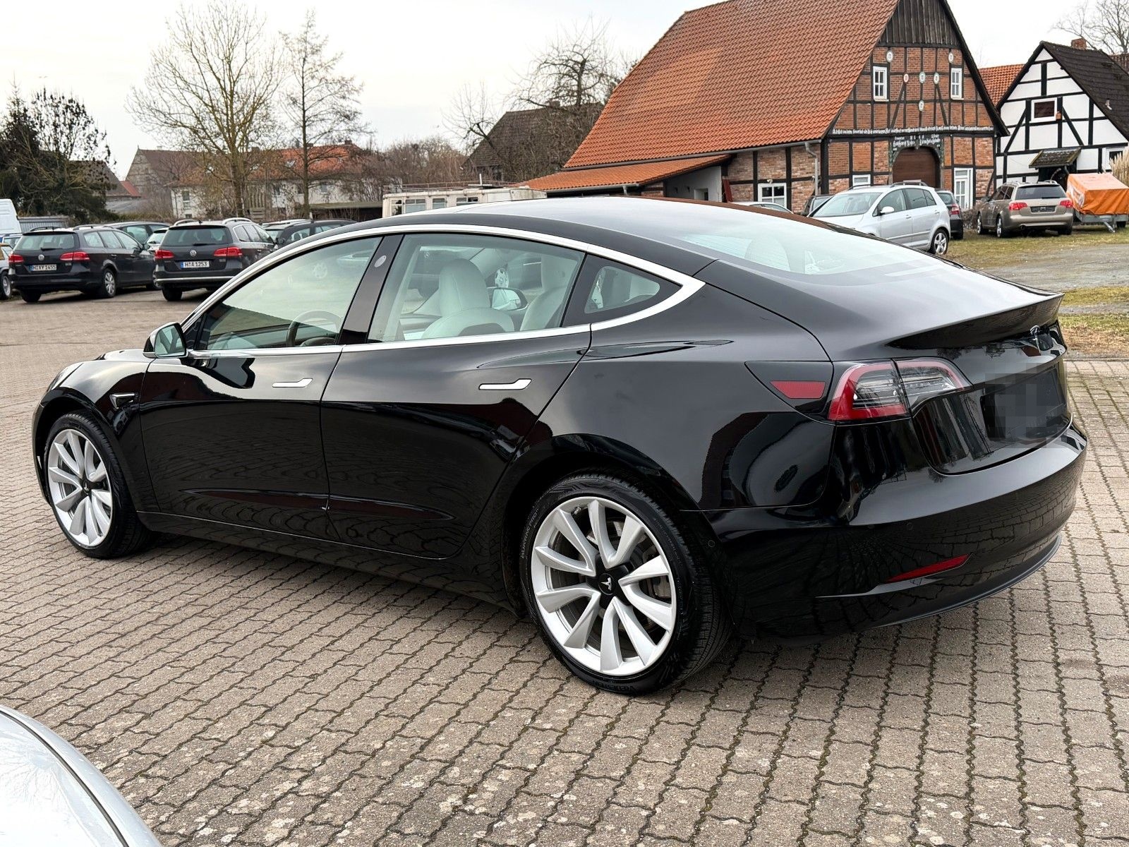 Tesla Model 3 Standard Plus 1.Hand AHK Leder Weiß foto 6