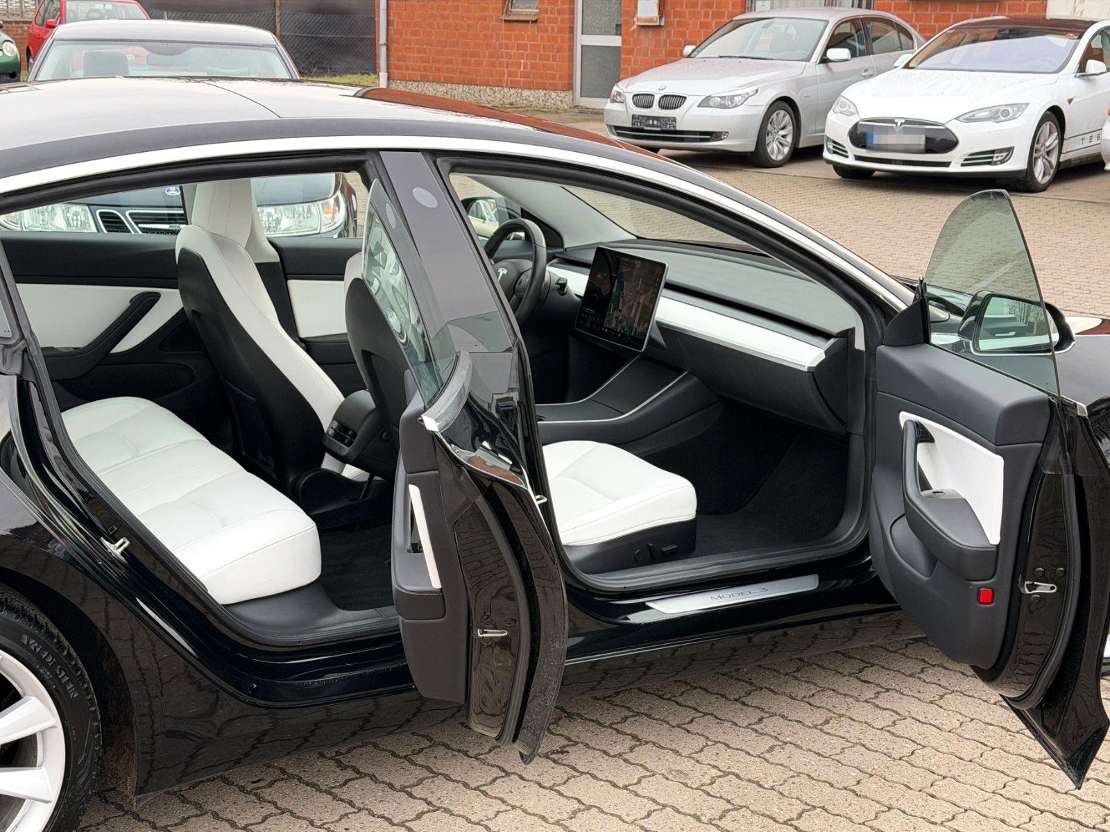 Tesla Model 3 Standard Plus 1.Hand AHK Leder Weiß foto 8