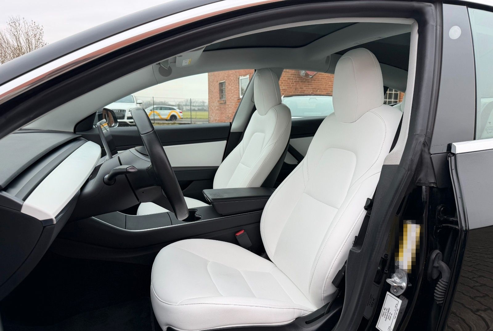 Tesla Model 3 Standard Plus 1.Hand AHK Leder Weiß foto 10
