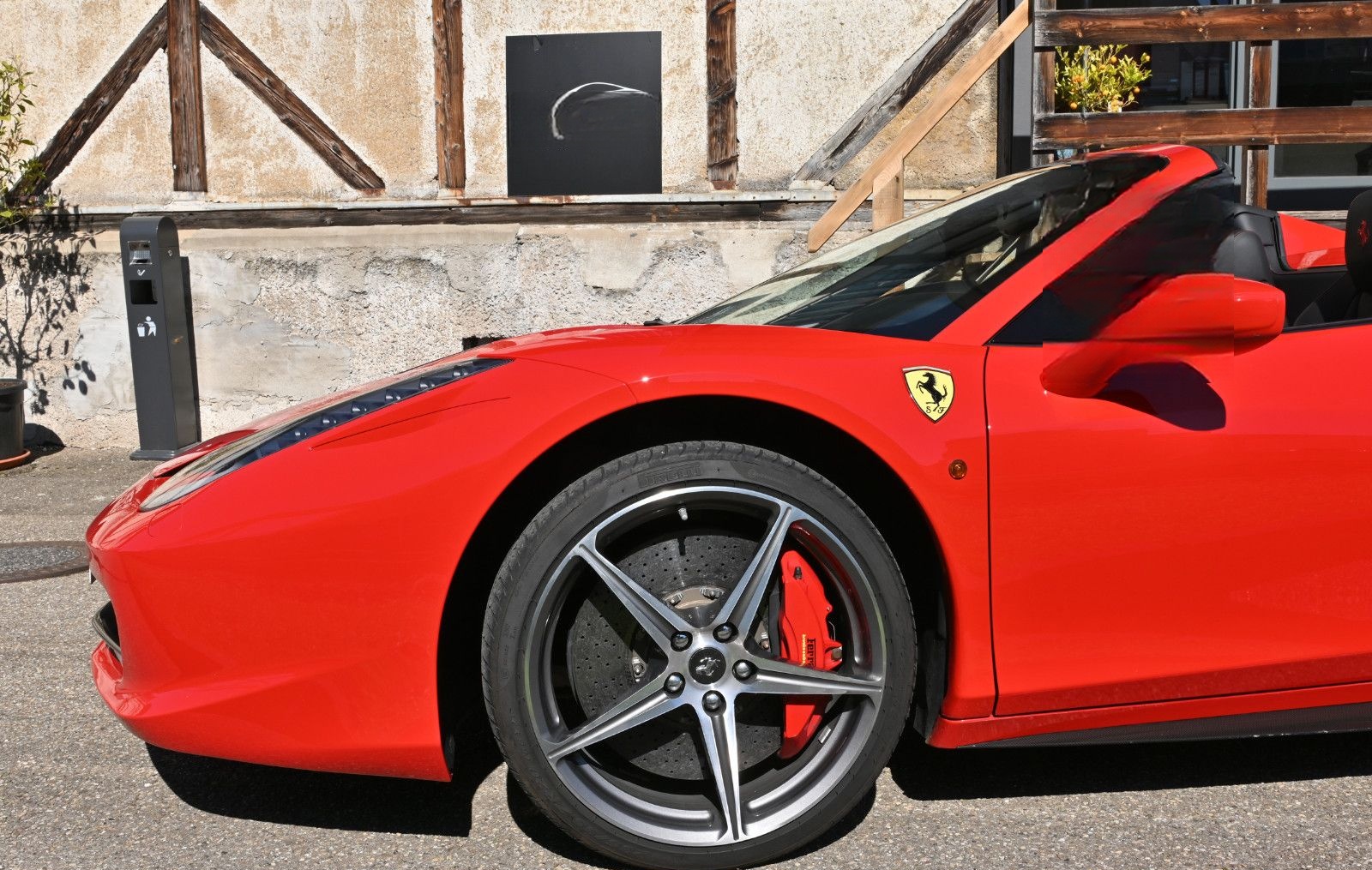 Ferrari 458 Spider/Vollkarbon/JBL/Top Zustand!Garantie! foto 3