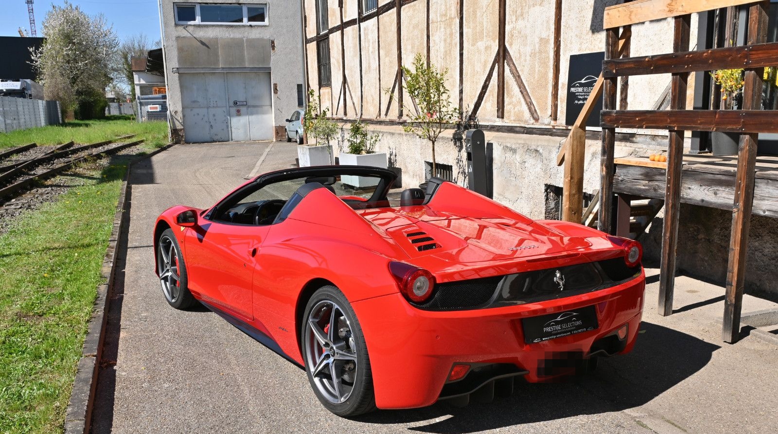 Ferrari 458 Spider/Vollkarbon/JBL/Top Zustand!Garantie! foto 5