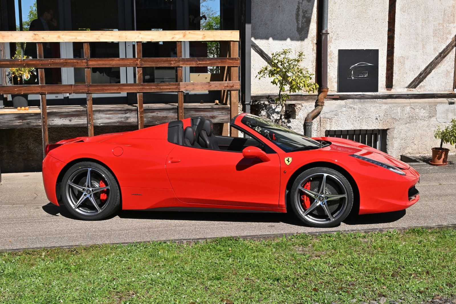 Ferrari 458 Spider/Vollkarbon/JBL/Top Zustand!Garantie! foto 8