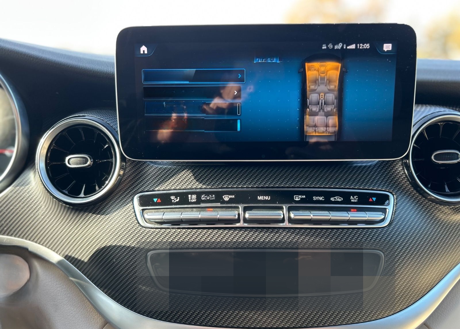 Mercedes-Benz V300d 4M Lang AMG - 8S-ACC-2xEl.Tür-Pano-RFK-19Z foto 18