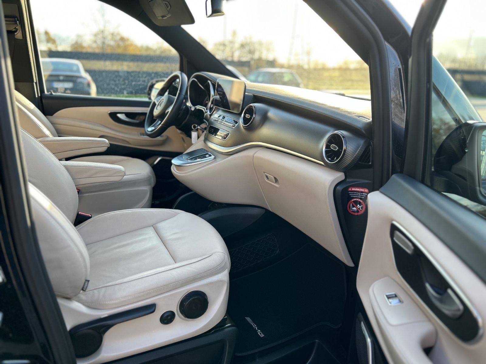 Mercedes-Benz V300d 4M Lang AMG -7S-2xEl.Tür-Pano-360K-19Zo foto 24