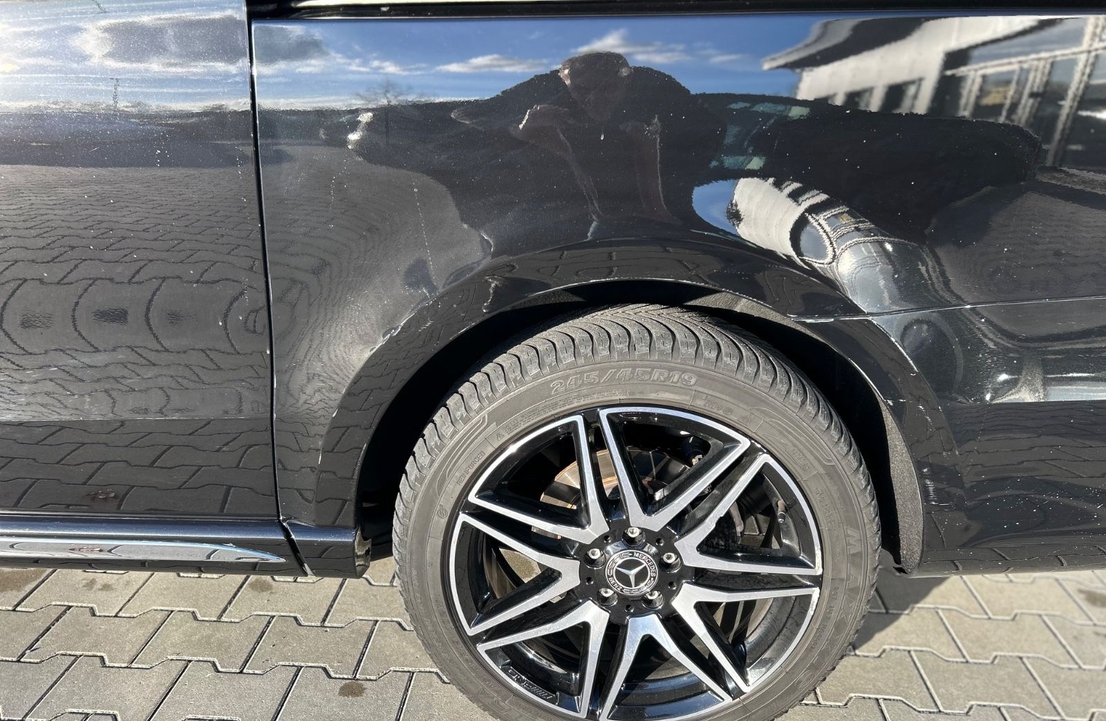 Mercedes-Benz V300d 4M Lang AMG -7S-2xEl.Tür-Pano-360K-19Zo foto 7