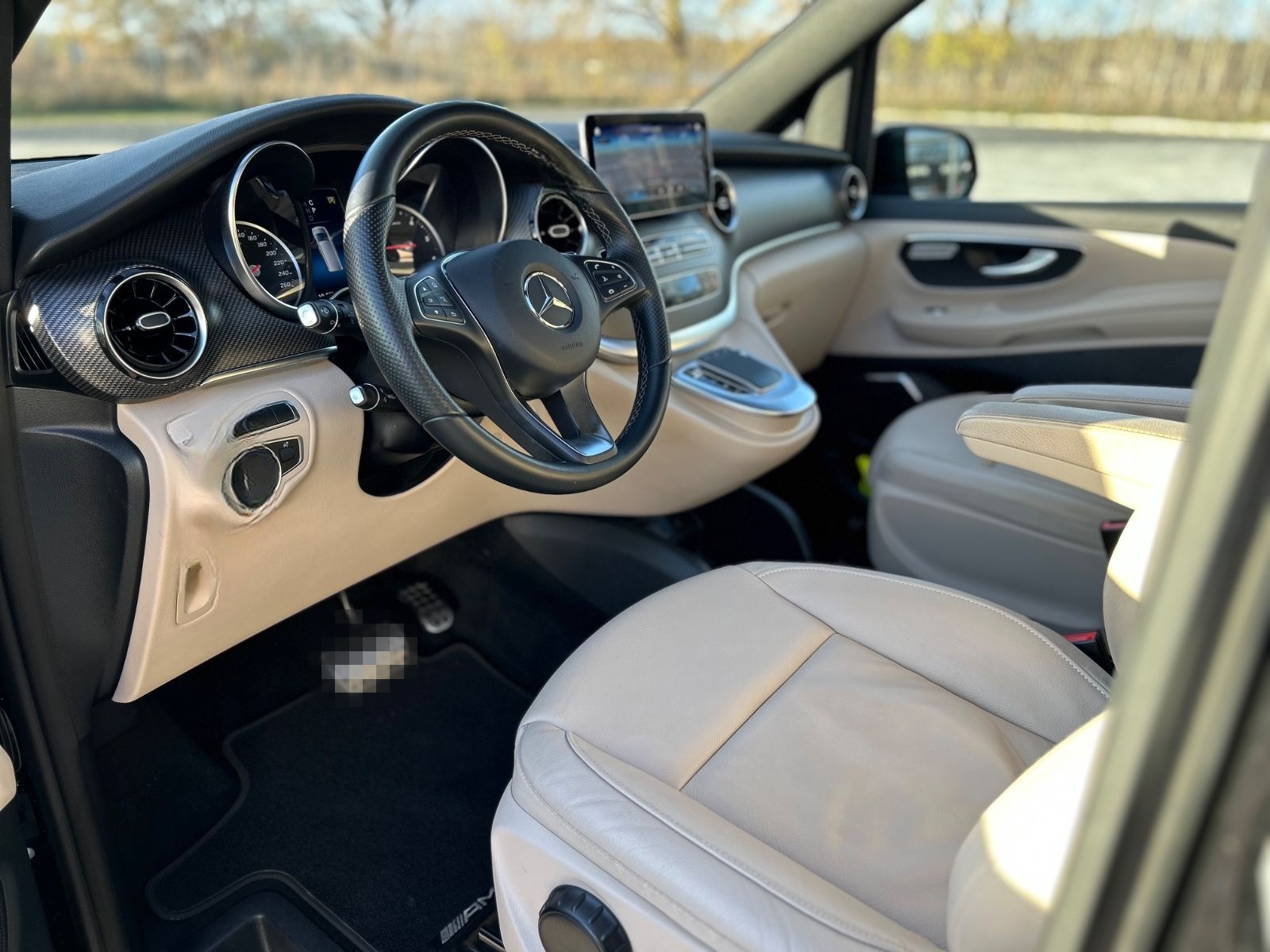 Mercedes-Benz V300d 4M Lang AMG -7S-2xEl.Tür-Pano-360K-19Zo foto 10