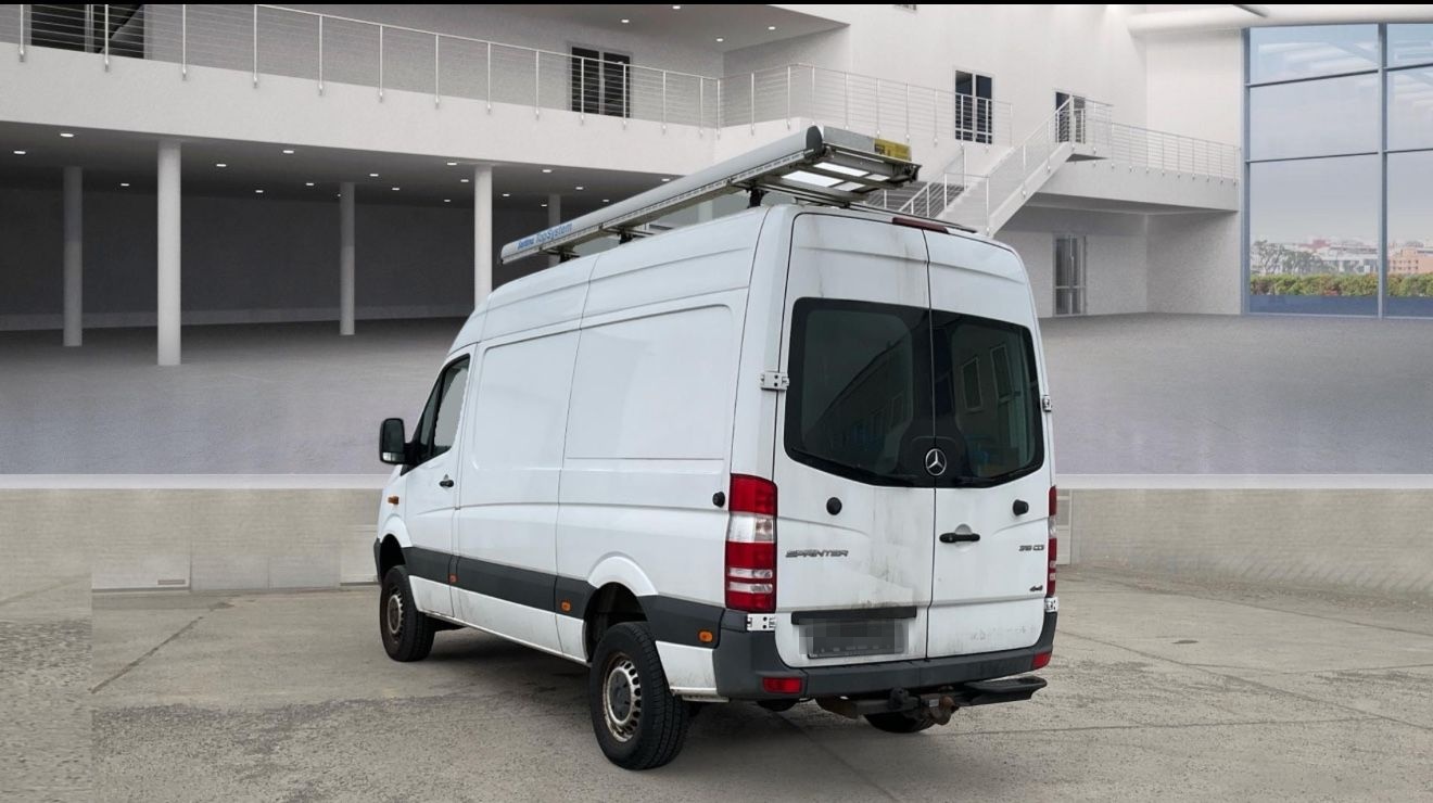 Mercedes-Benz Sprinter II 316 CDI 4x4 KLIMA SORTIMO AHK 1HAND foto 4