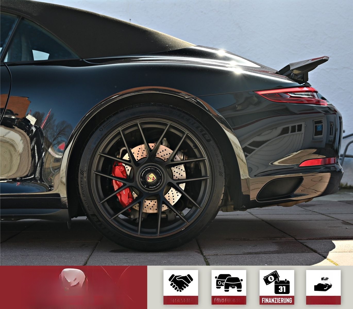 Porsche 911 Carrera 4 GTS Cabrio 1.Hd*CARBON*Unfallfrei! foto 12