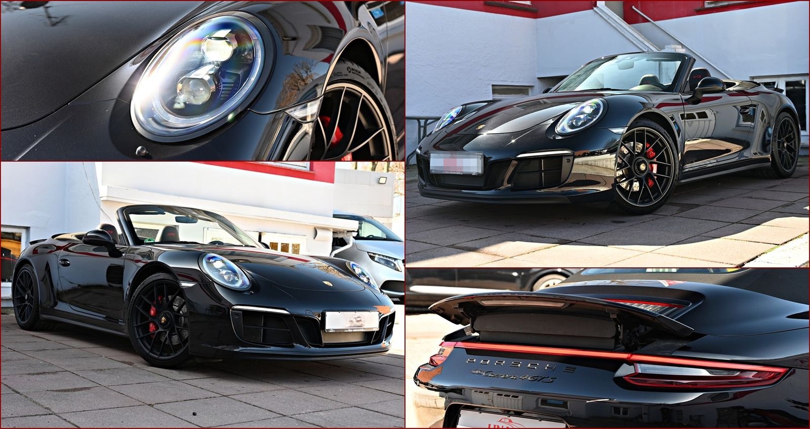 Porsche 911 Carrera 4 GTS Cabrio 1.Hd*CARBON*Unfallfrei! foto 14