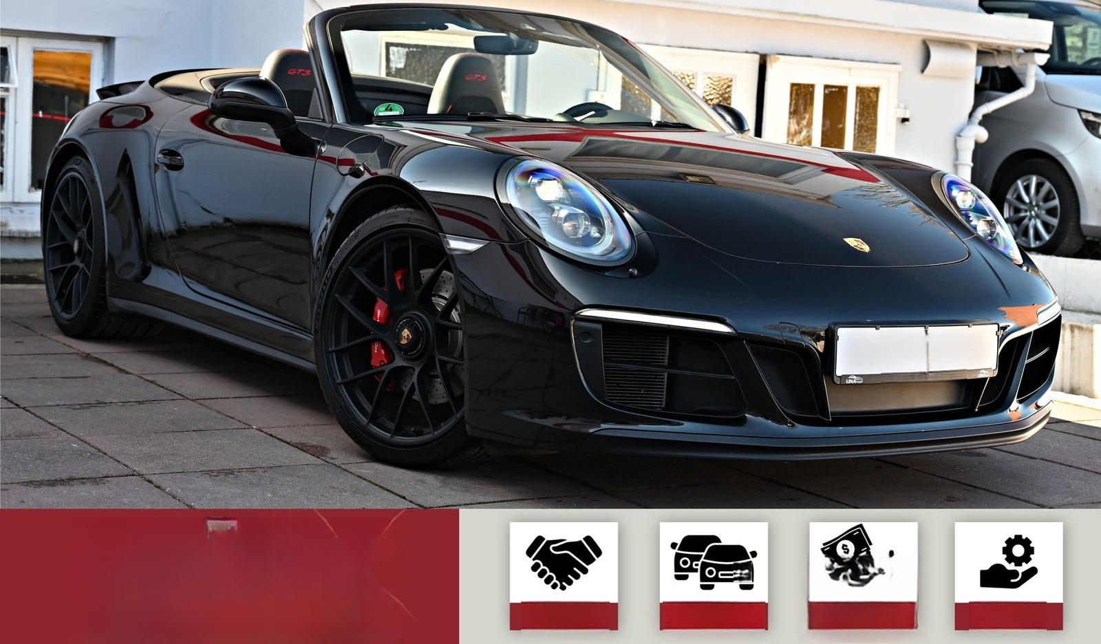 Porsche 911 Carrera 4 GTS Cabrio 1.Hd*CARBON*Unfallfrei! foto 3