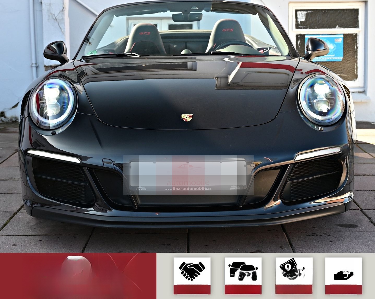 Porsche 911 Carrera 4 GTS Cabrio 1.Hd*CARBON*Unfallfrei! foto 8
