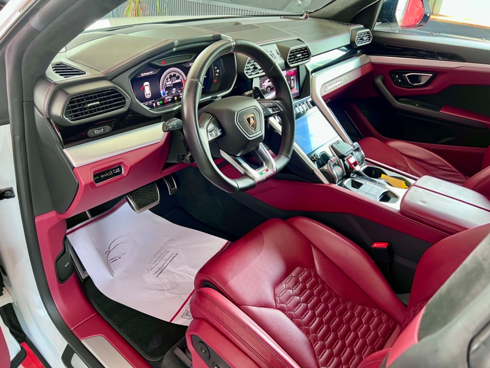 Lamborghini Urus Panorama Garantie B&O 360° ACC Hud Massage foto 16