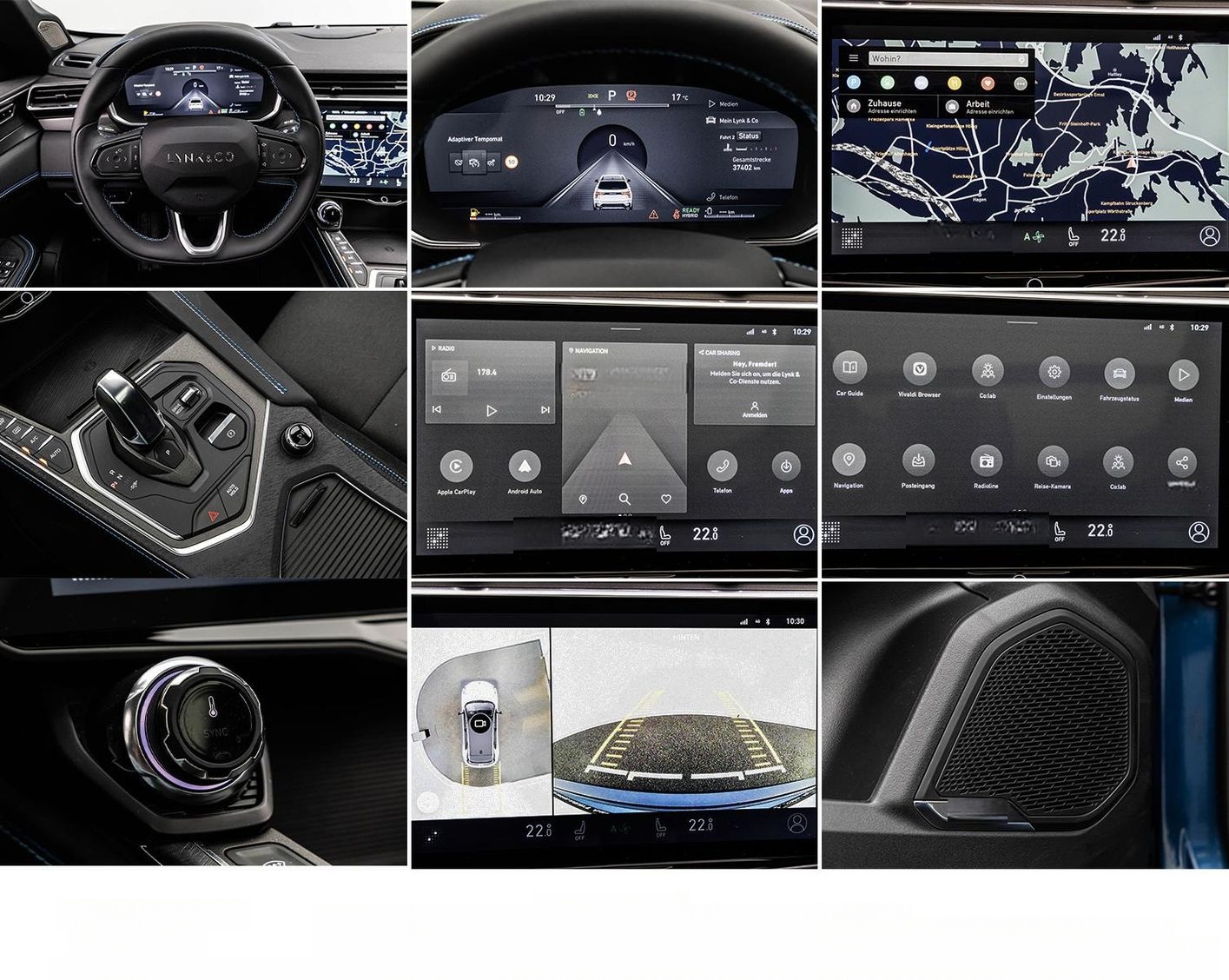 Lynk&Co LYNK & CO 01 1.5T PHEV 6.6kW ACC/TOTW/PANO/360° foto 23