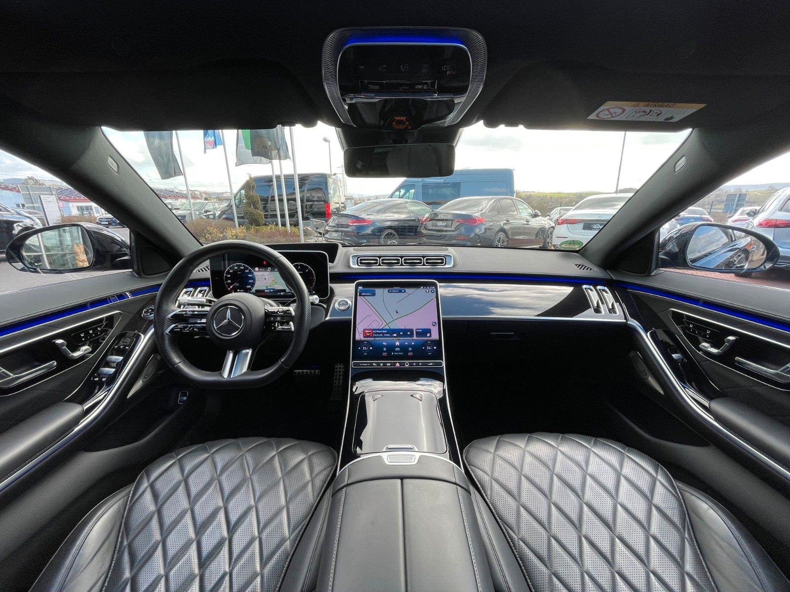 Mercedes-Benz S 400 d 4M Lang AMG Burm+Pano+StdH+3D+Fond+HUD foto 15