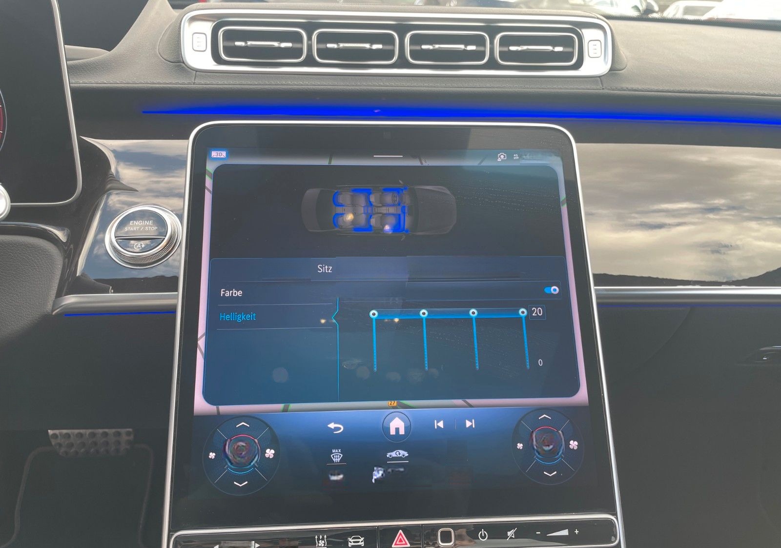 Mercedes-Benz S 400 d 4M Lang AMG Burm+Pano+StdH+3D+Fond+HUD foto 21