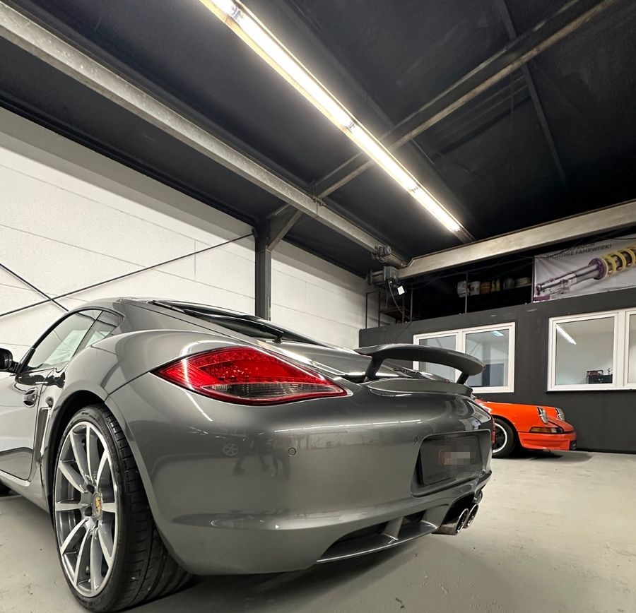 Porsche CaymanS/Schalter/Sportsitze/SAGA/Sportchrono/20" foto 19