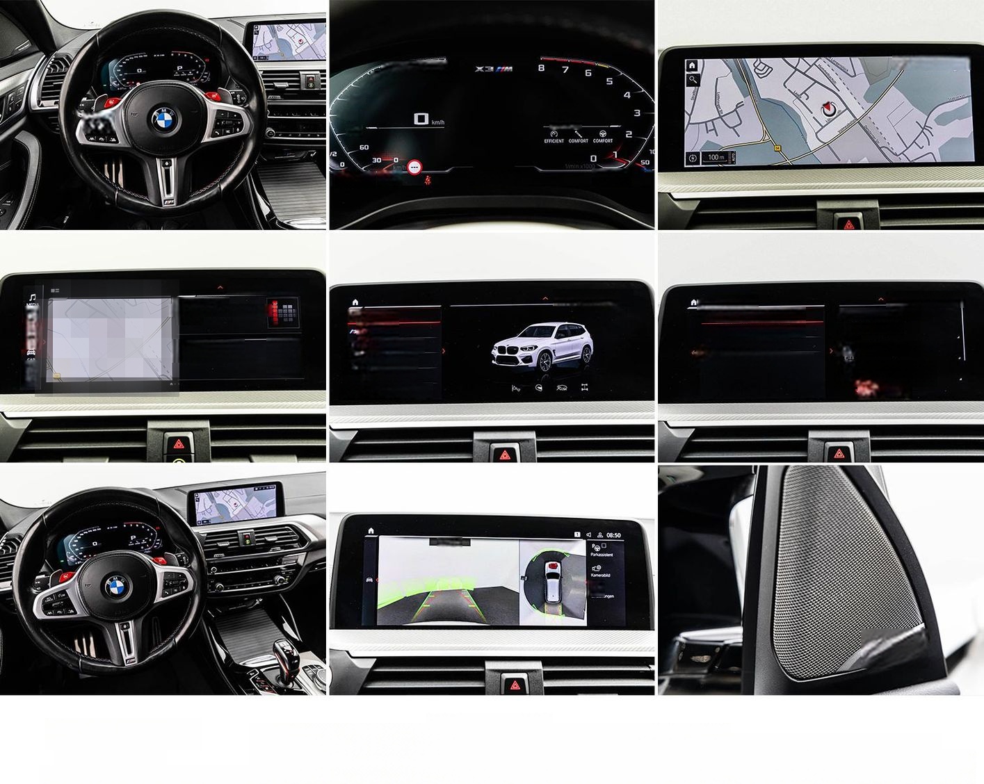 BMW X3M COMPETITION xDRIVE ACC/HuD/DRIVERS/H&K/360° foto 23
