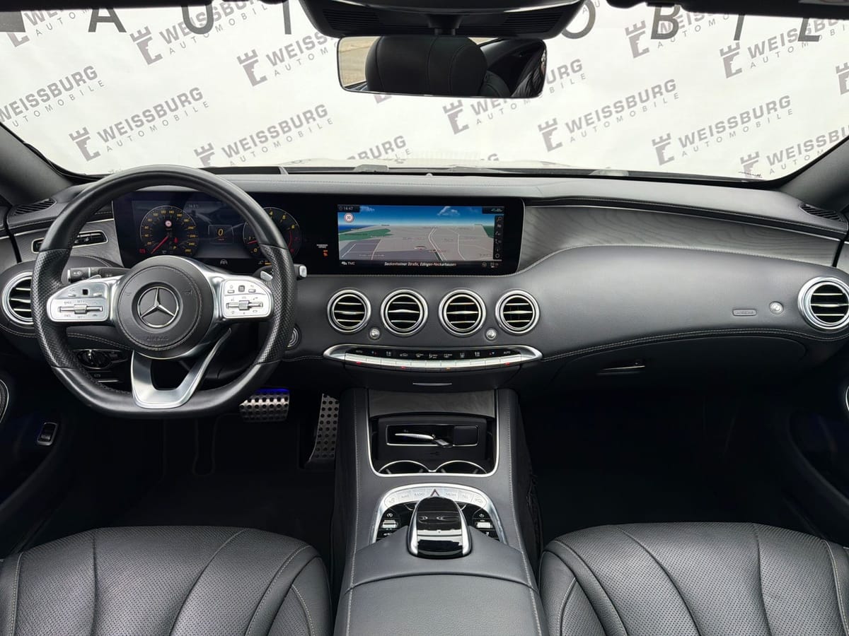 Mercedes-Benz S560 Coupe BURMESTER*360°*STANDHZG*MASSAGE*PANO foto 14