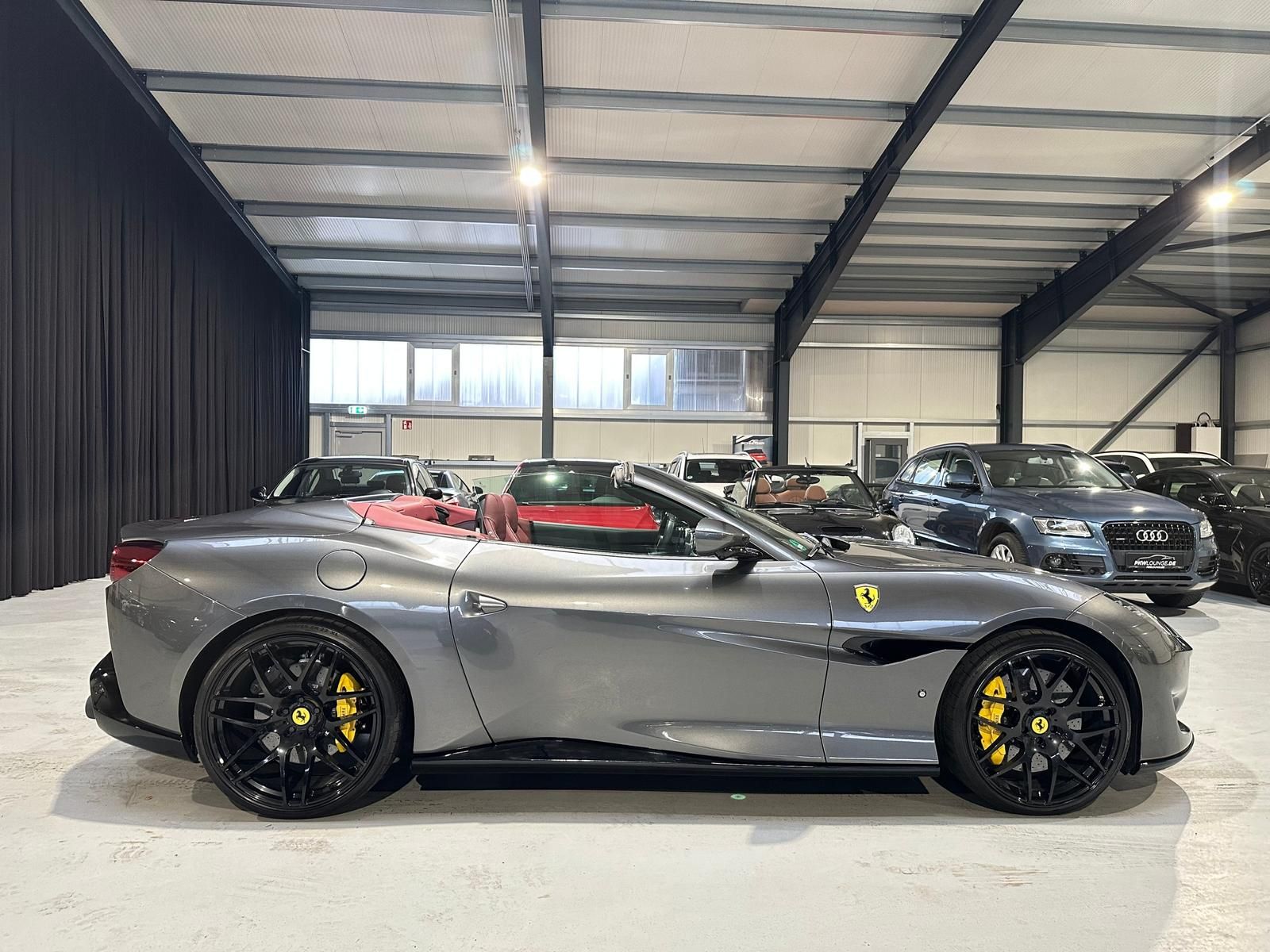 Ferrari Portofino GRIGIO SILVERST. BORDEAUX TOP gepflegt foto 14