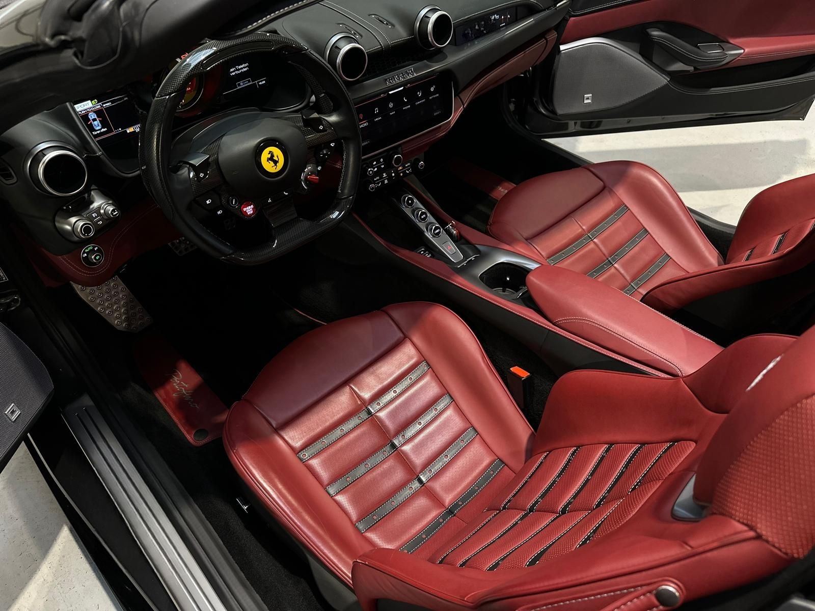 Ferrari Portofino GRIGIO SILVERST. BORDEAUX TOP gepflegt foto 18