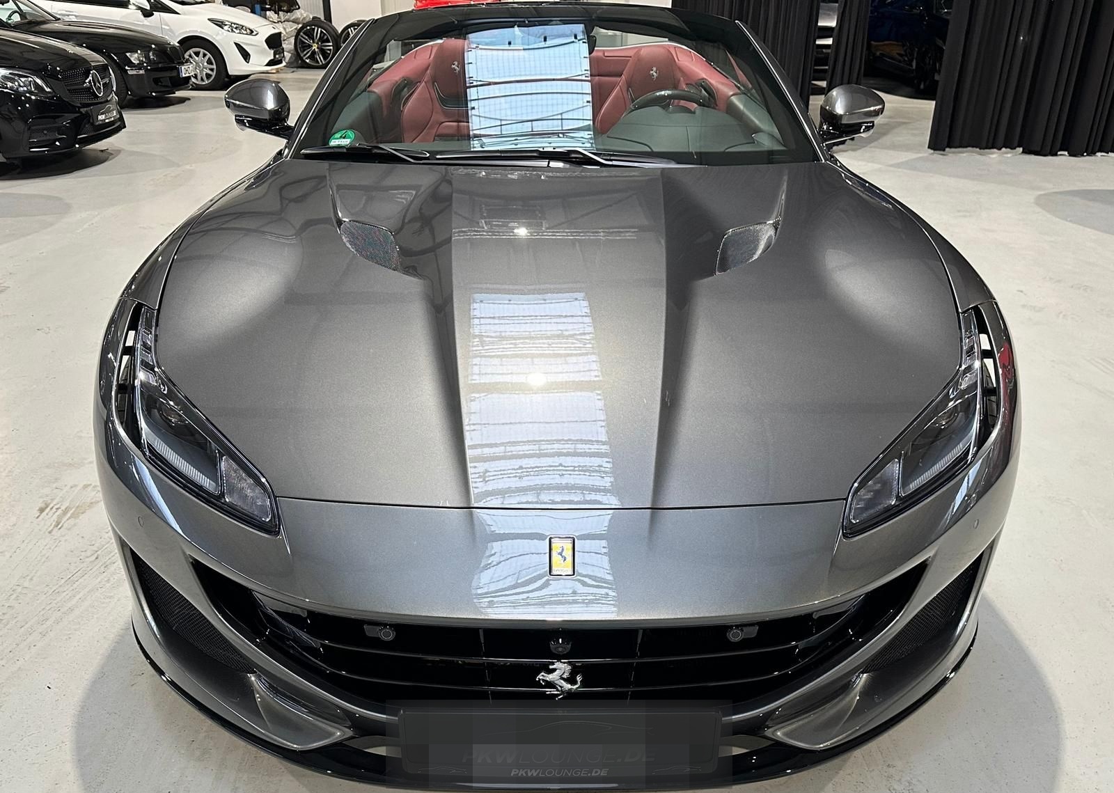 Ferrari Portofino GRIGIO SILVERST. BORDEAUX TOP gepflegt foto 3