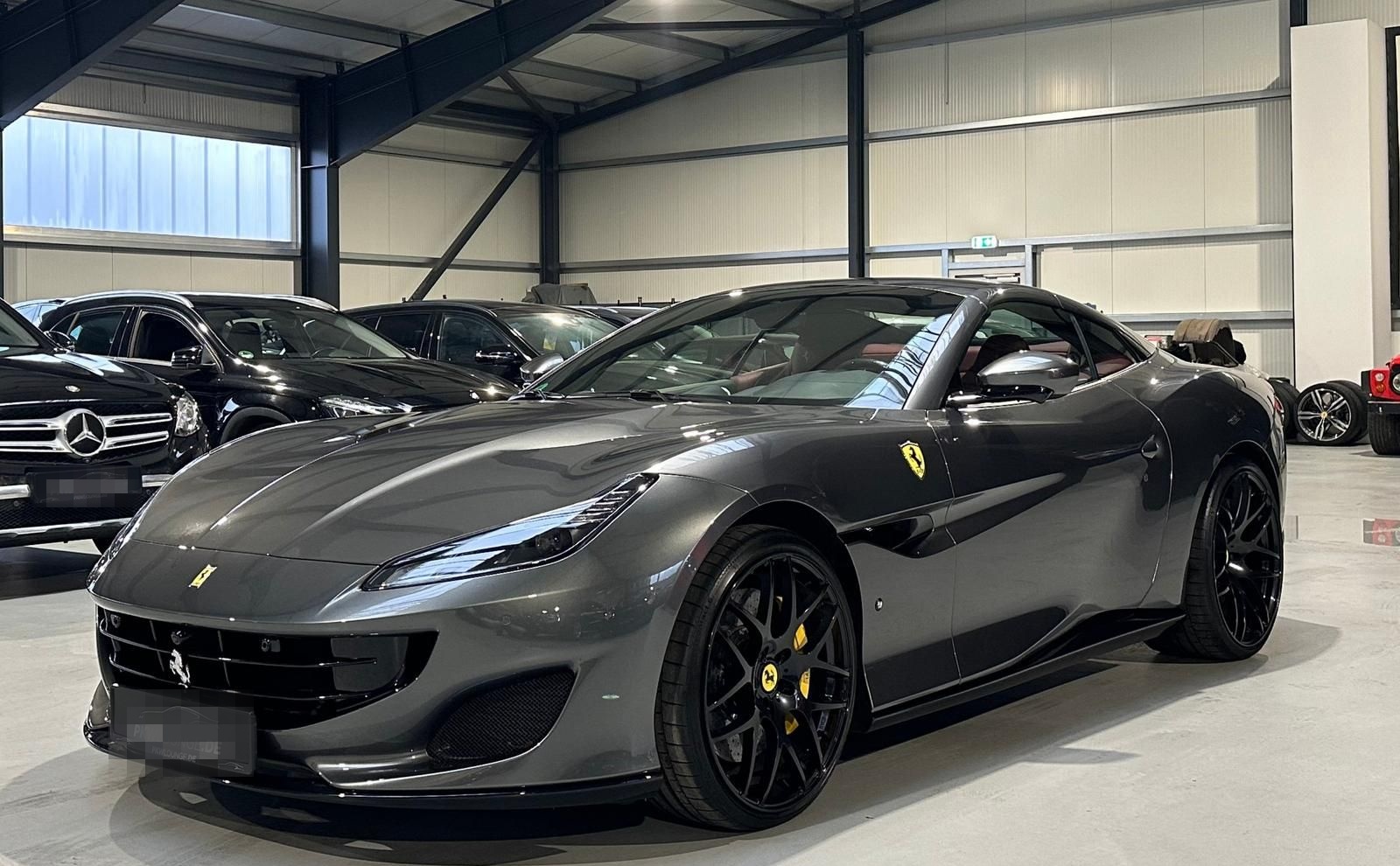 Ferrari Portofino GRIGIO SILVERST. BORDEAUX TOP gepflegt foto 6