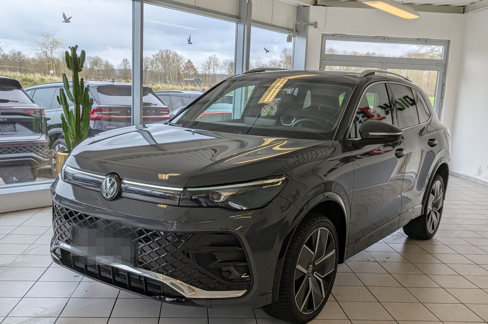 Volkswagen Tiguan 2.0TDI R-Line 4M Pano H/K AHK Matrix 20"  foto 3