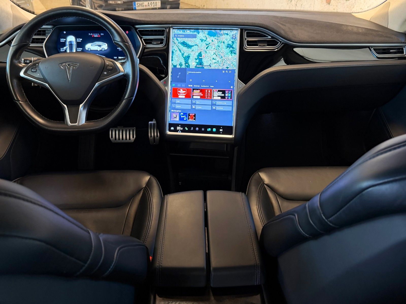 Tesla Model S P85D Performance 2.Hand MCU2 CCS 21 Zoll foto 11