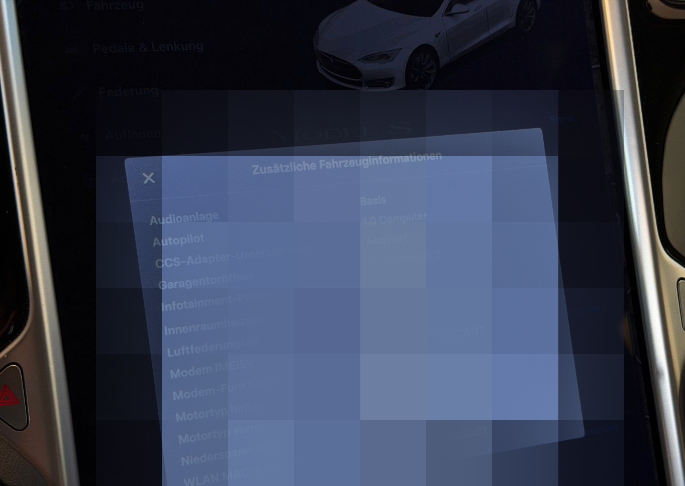 Tesla Model S P85D Performance 2.Hand MCU2 CCS 21 Zoll foto 17