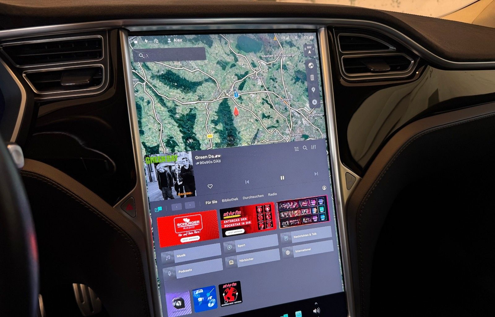 Tesla Model S P85D Performance 2.Hand MCU2 CCS 21 Zoll foto 18