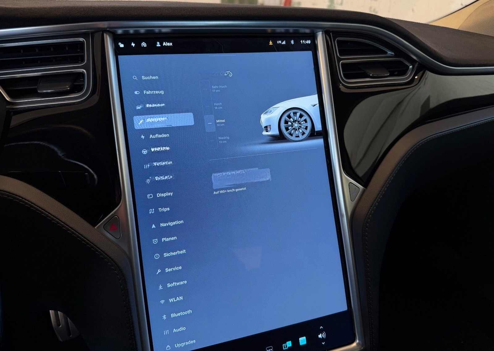 Tesla Model S P85D Performance 2.Hand MCU2 CCS 21 Zoll foto 21