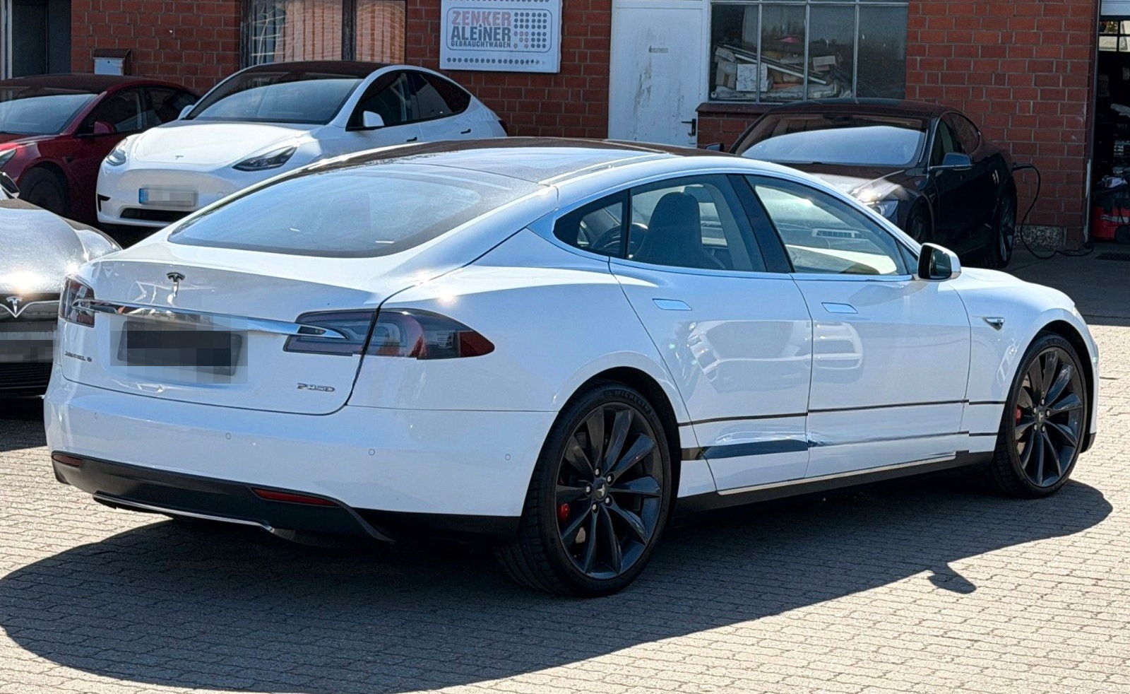 Tesla Model S P85D Performance 2.Hand MCU2 CCS 21 Zoll foto 4