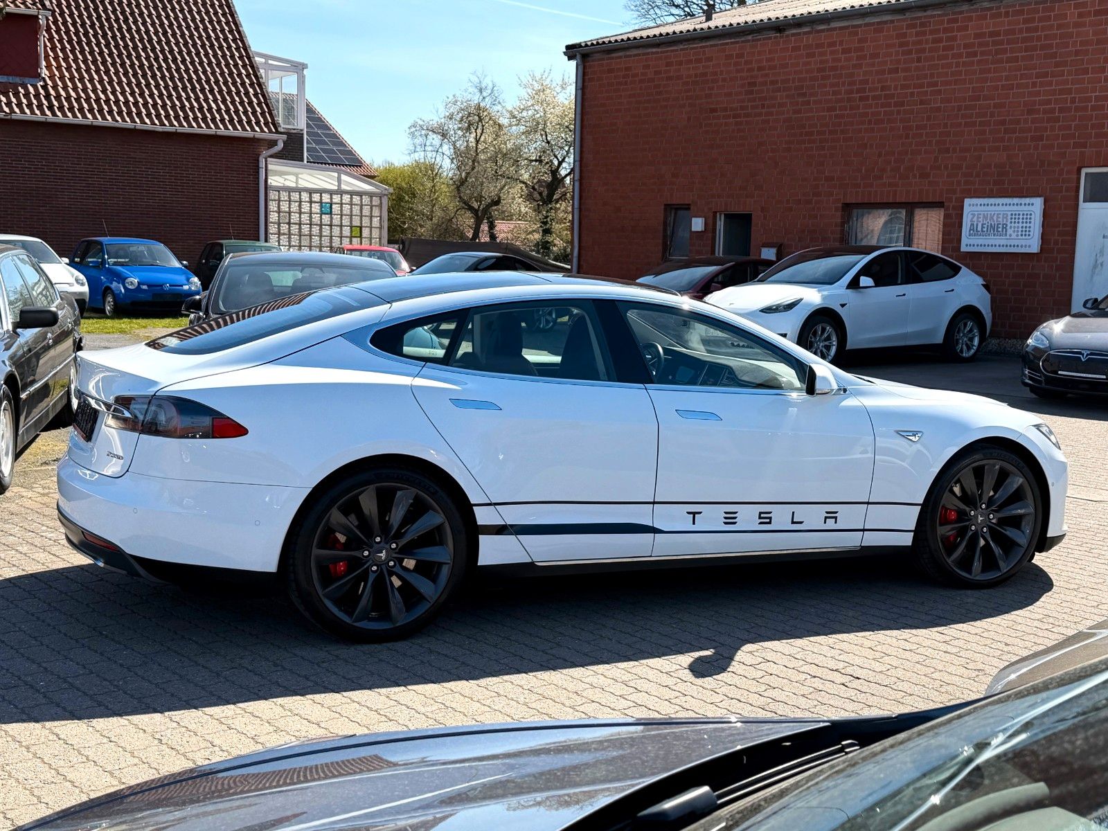 Tesla Model S P85D Performance 2.Hand MCU2 CCS 21 Zoll foto 5