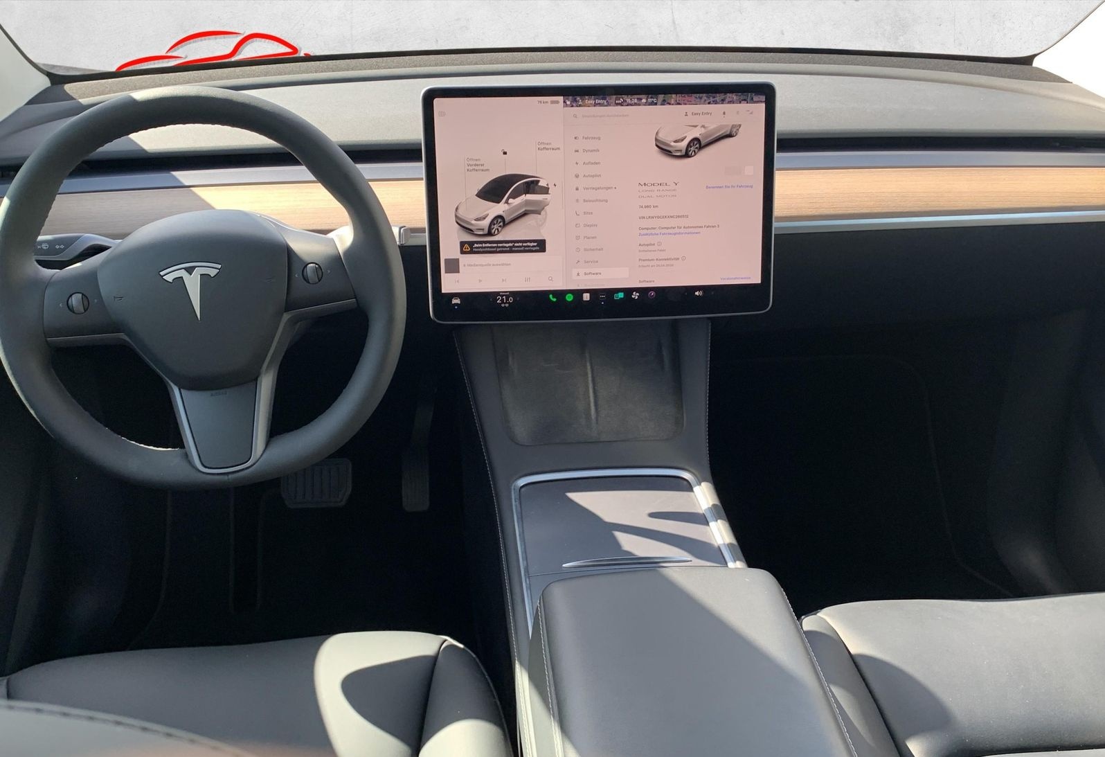 Tesla Model Y Long Range AWD * Mwst ausweisbar* Mod:23 foto 12