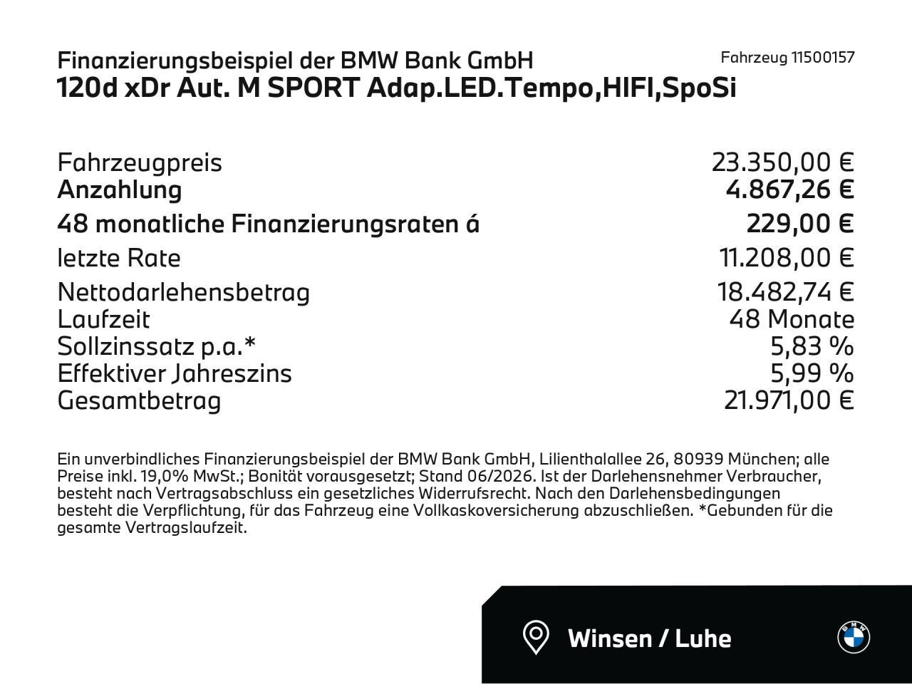 BMW 120d xDr Aut. M SPORT Adap.LED.Tempo,HIFI,SpoSi foto 2