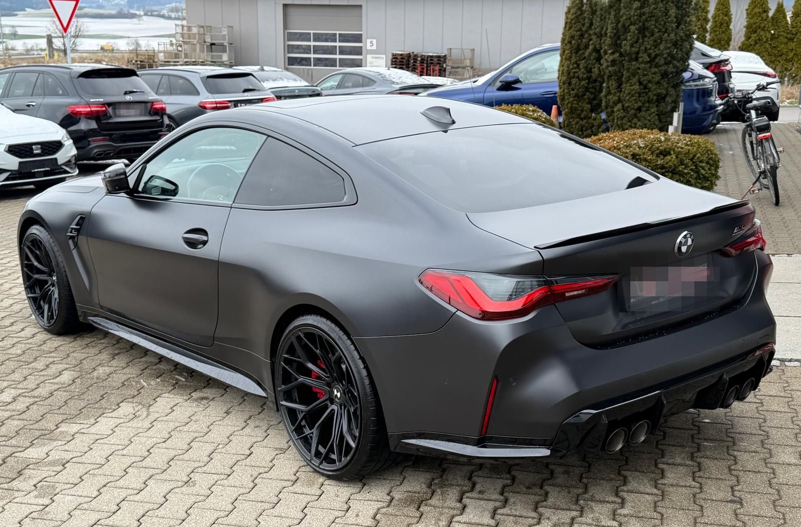 BMW M4 xDrive Competition LASER H&K Schiebedach foto 5