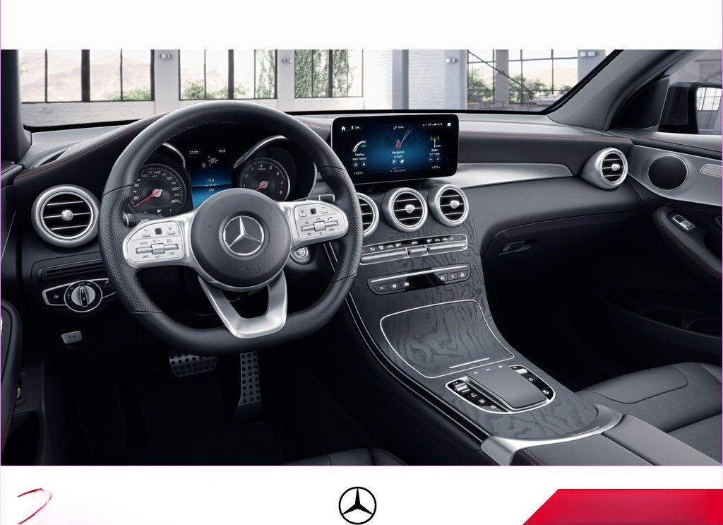 Mercedes-Benz GLC 400 d 4M Coupé AMG Night HeadUp Kamera LED foto 8
