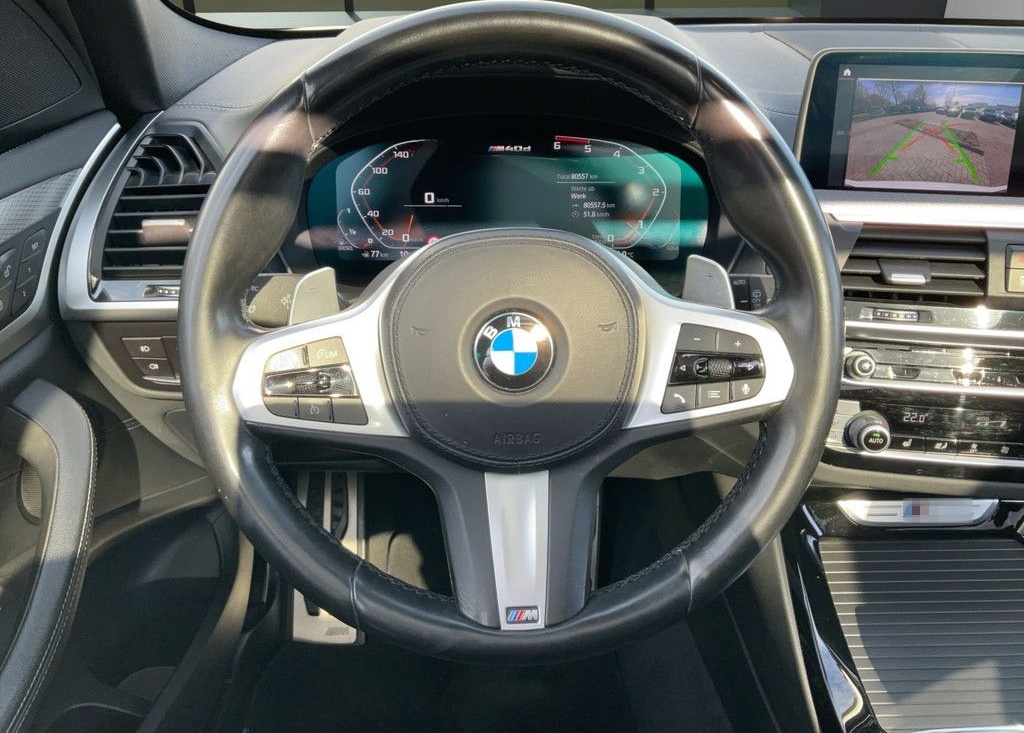 BMW X3 M40d LASER NAV HUD PAN KAMERA 20" AHK PDC SHZ foto 13
