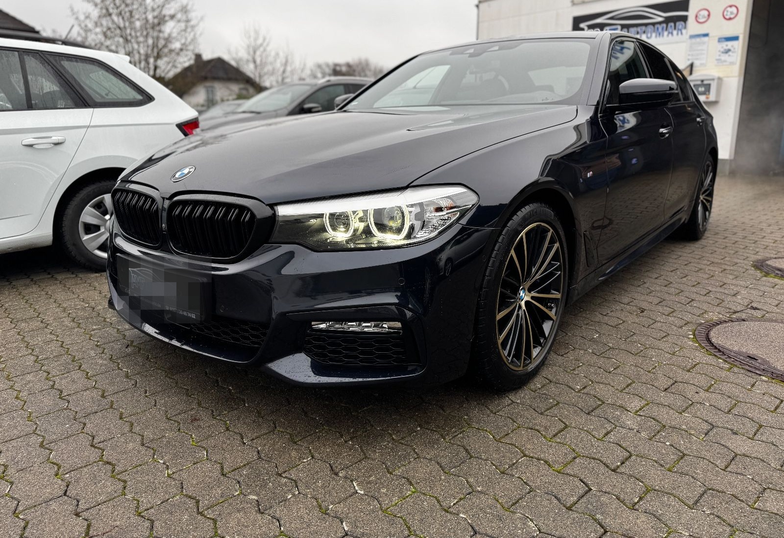 BMW 530 5 Limousine 530 i M Sport Leder Head up foto 3