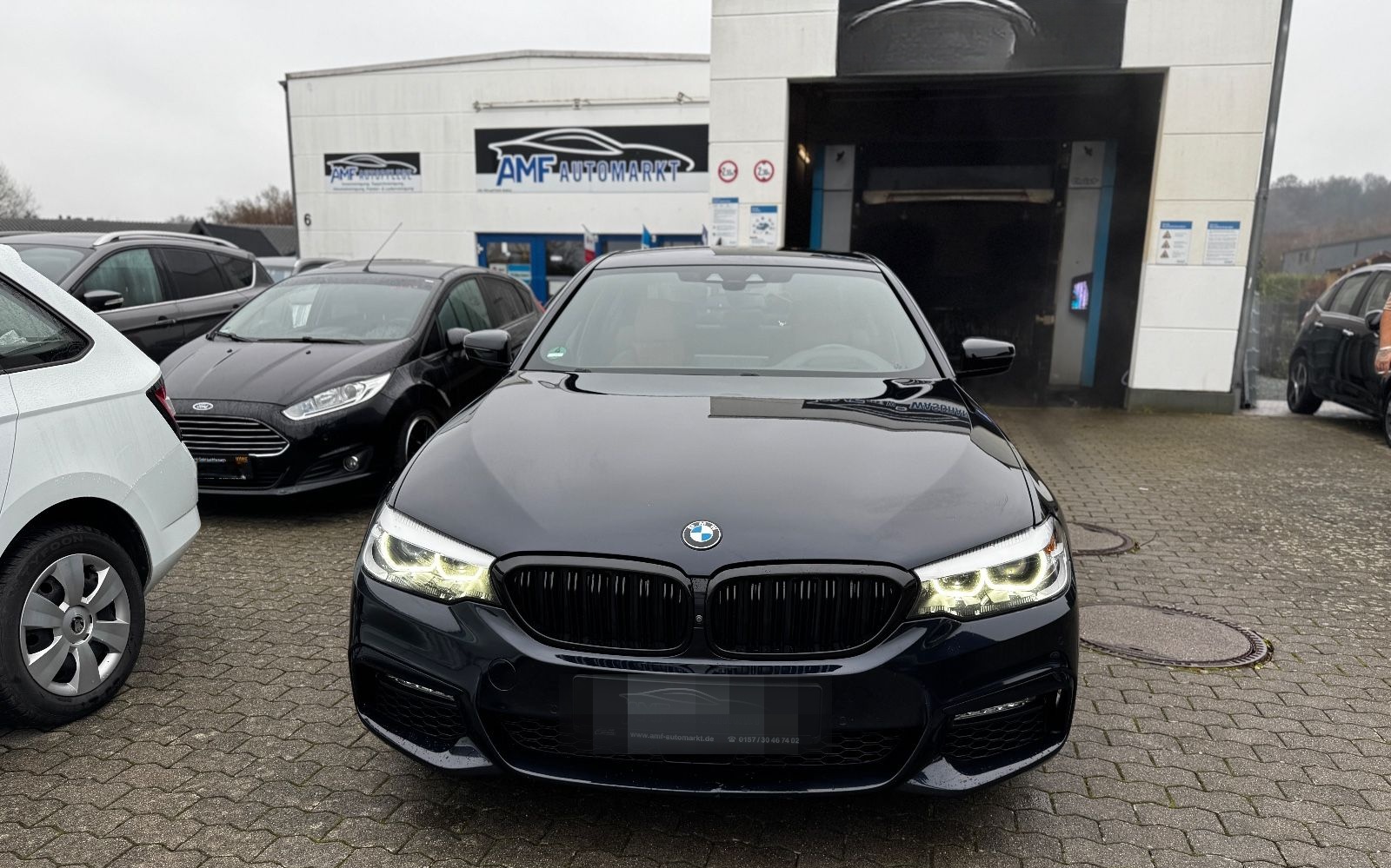 BMW 530 5 Limousine 530 i M Sport Leder Head up foto 9